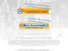 Tablet Screenshot of buero-dr-reinhold.de
